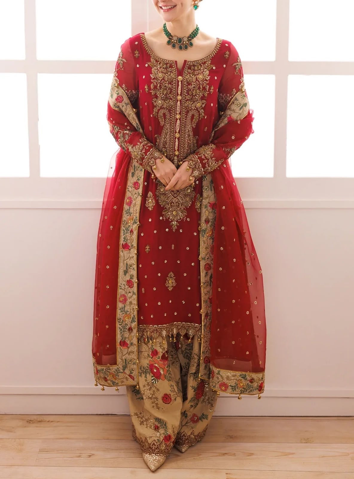 Charizma Chiffon/Organza Party Wear 5366