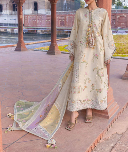 Crimson Lawn/Cotton Net Wedding Wear 5448