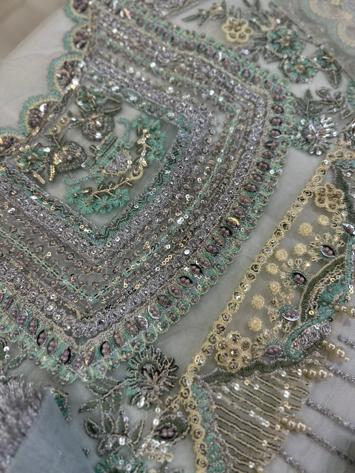 MUSHQ NET MAXI BRIDAL WEAR