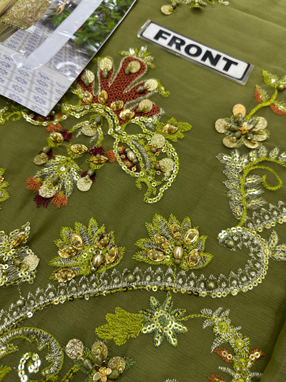 Husn-e-Suroshi Chiffon Party Wear SR-01