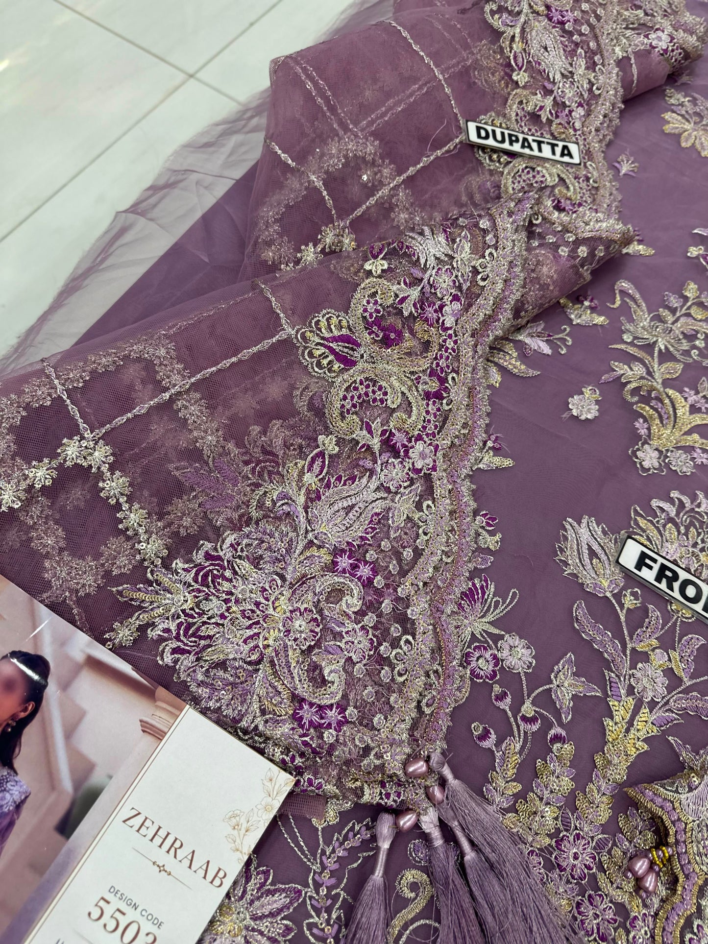 Imrozia Organza/Net Wedding Wear 5503