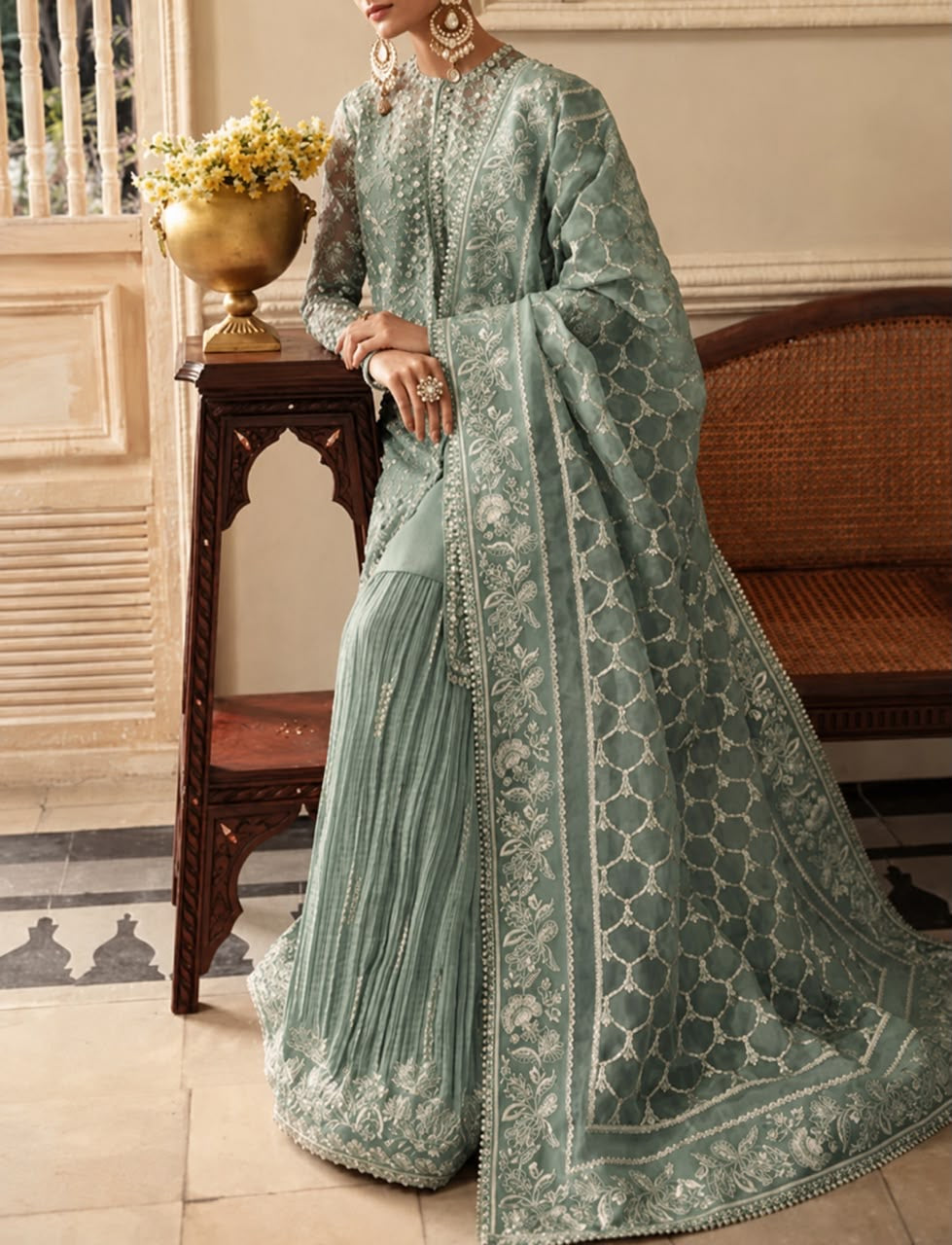 Soraya Organza Bridal Wear 5480