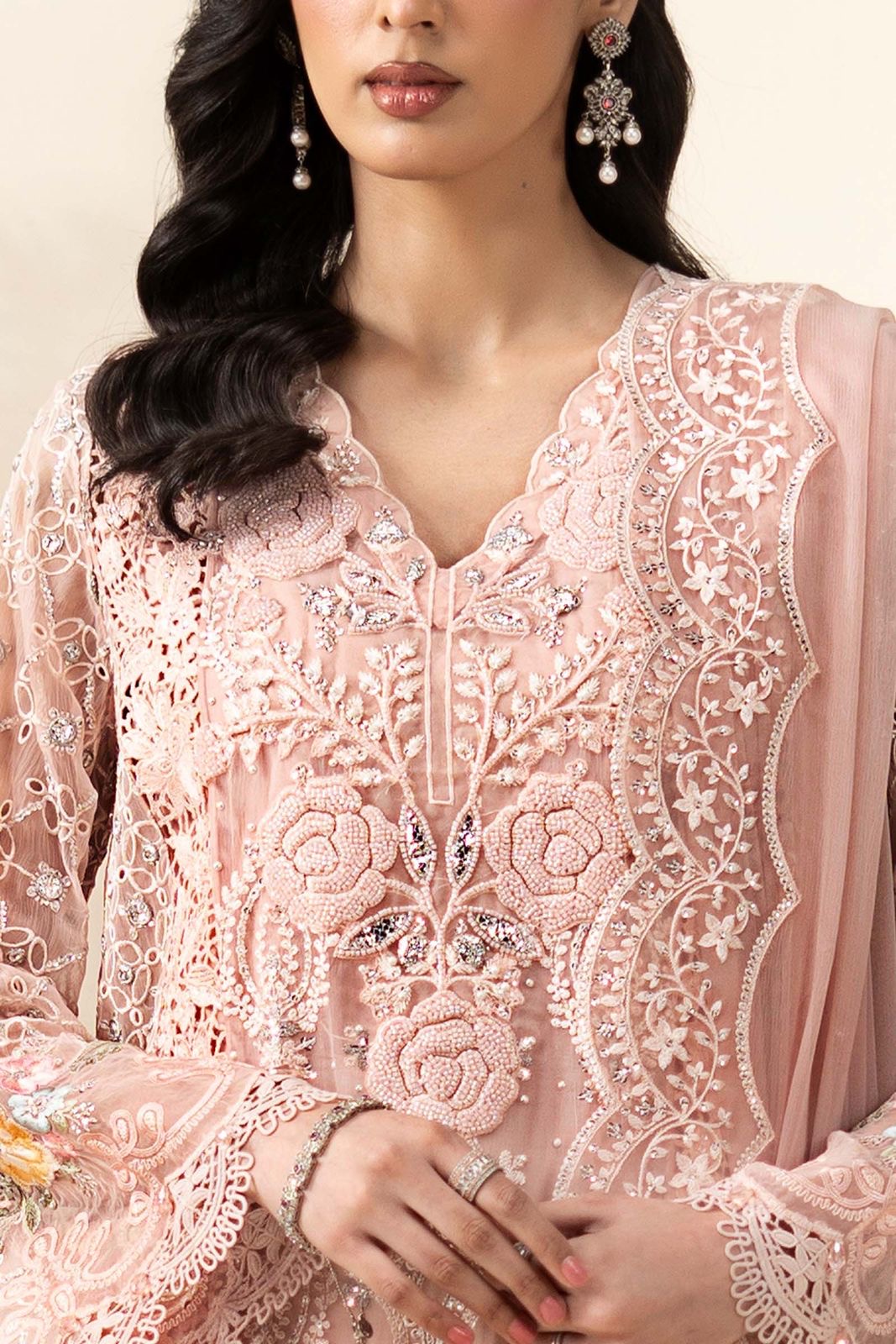 Maria B Chiffon Wedding Wear 5468