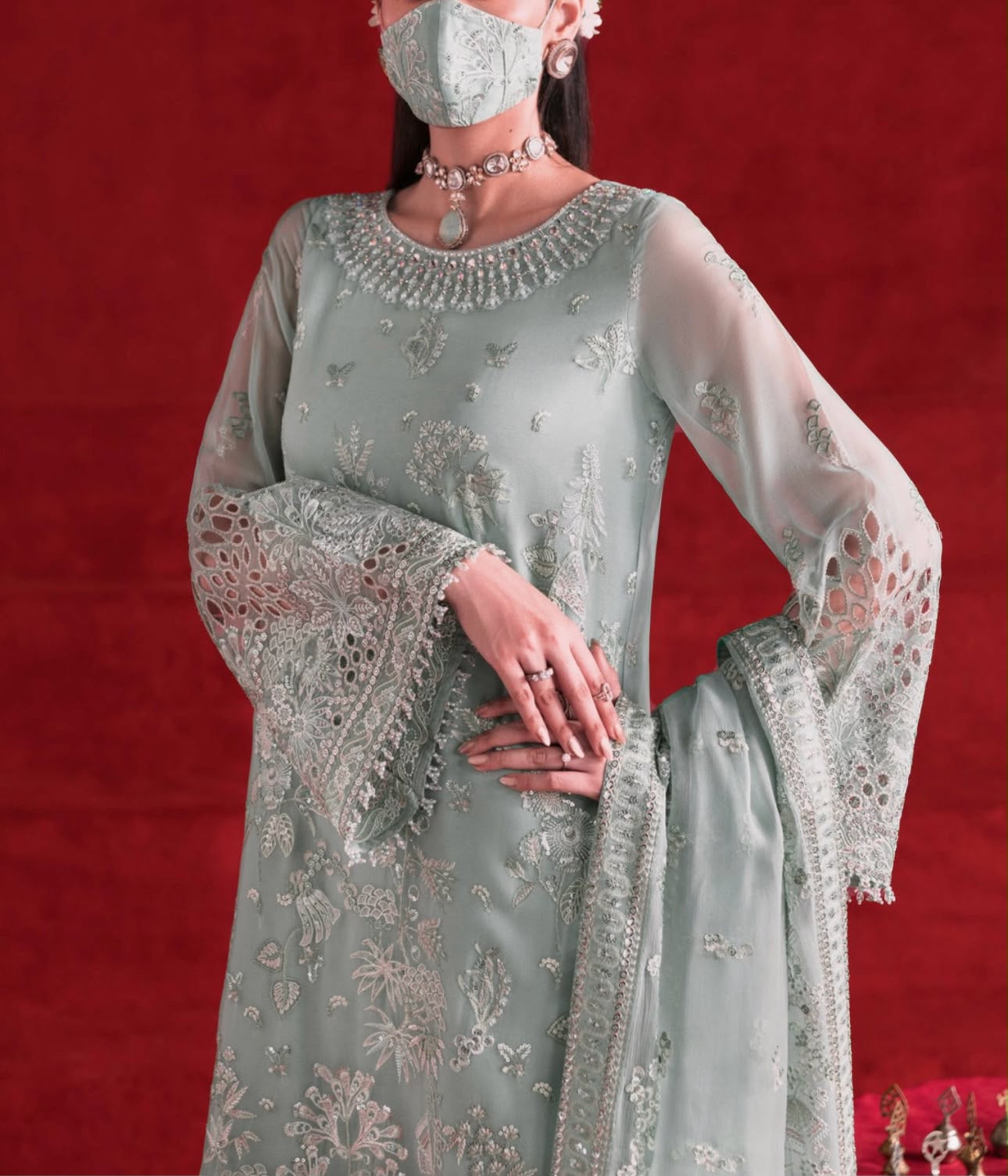 Flossie Chiffon Party Wear 5488