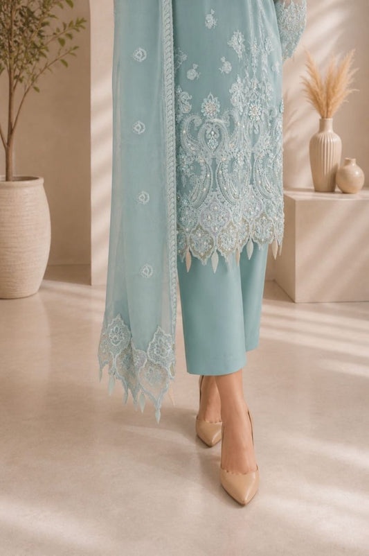 Husn-e-Suroshi Chiffon Party Wear SR-05