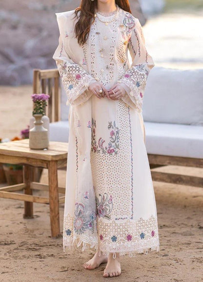 QALAMKAR LAWN/ORGANZA PARTY WEAR 5375