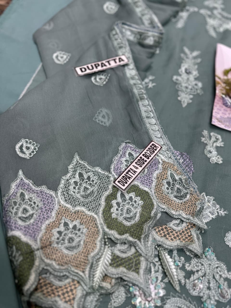 Husn-e-Suroshi Chiffon Party Wear SR-05