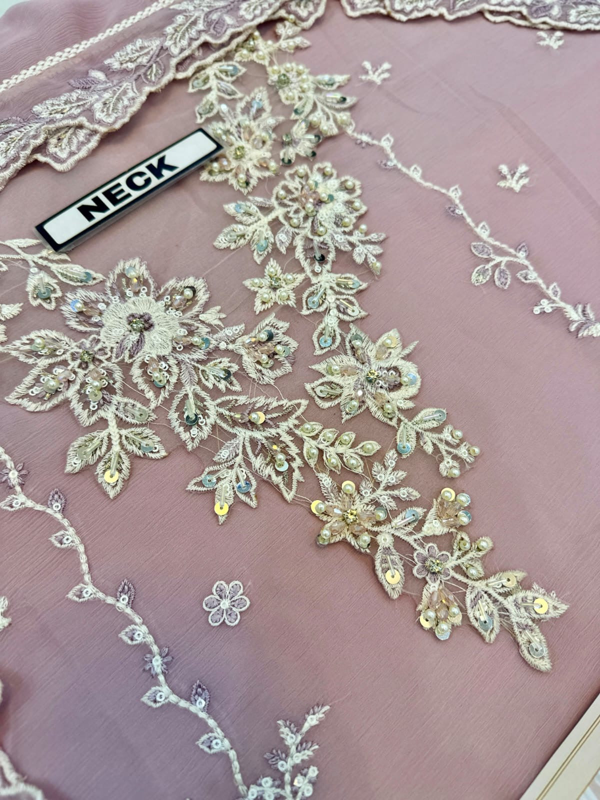 Azure Chiffon Party Wear 5482