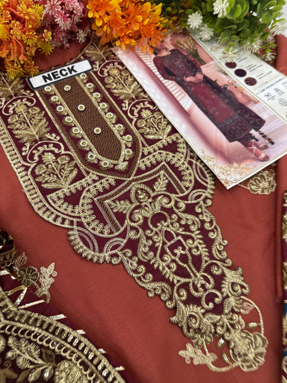 Asim Jofa Chiffon Wedding Wear 5368