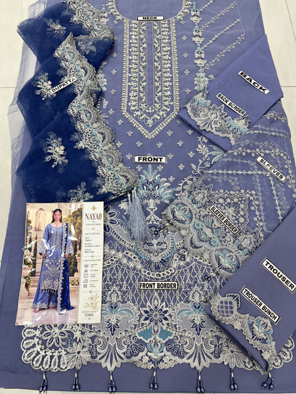 Imrozia Organza/Net Wedding Wear 5500
