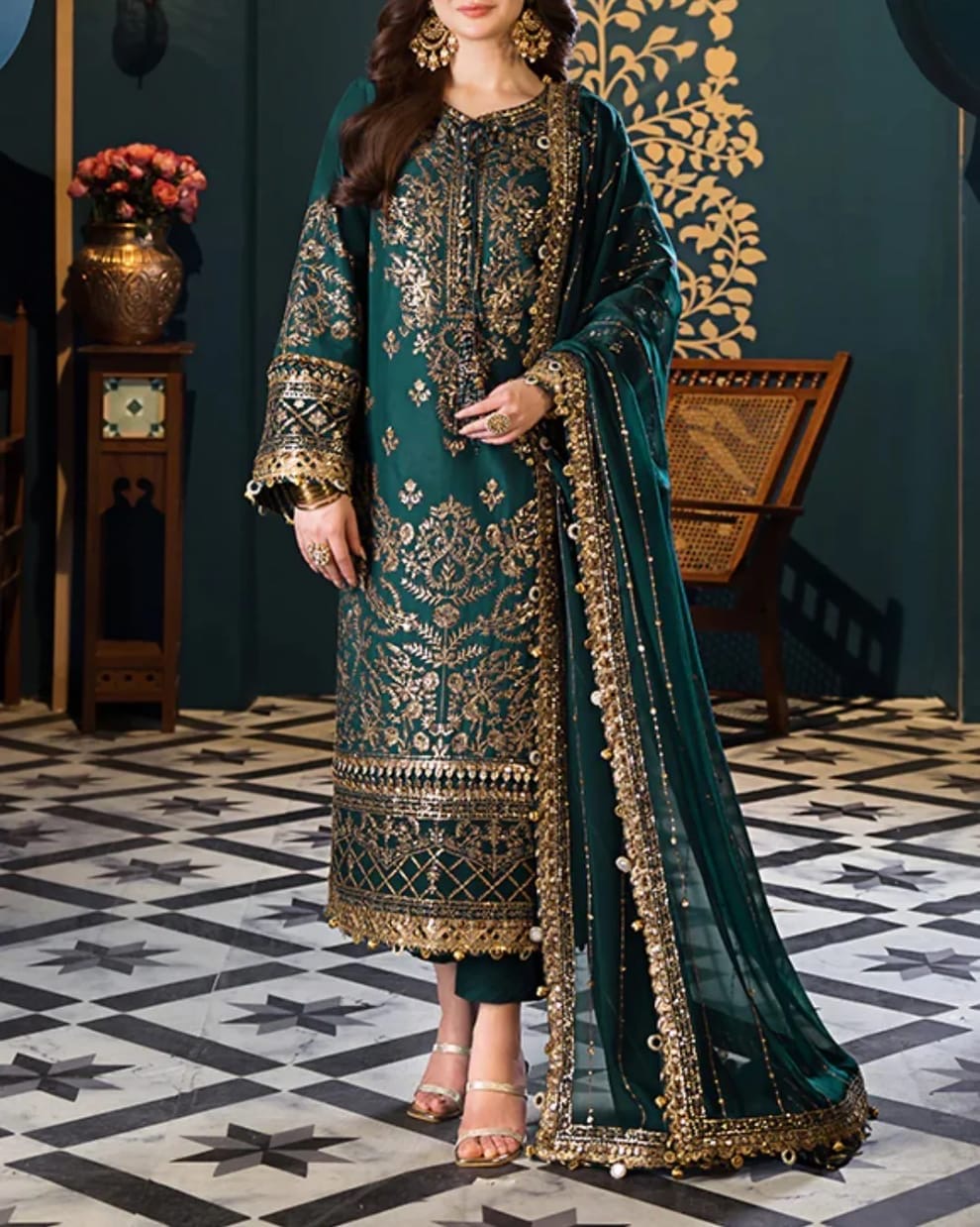 Asim Jofa Chiffon Party Wear 5314