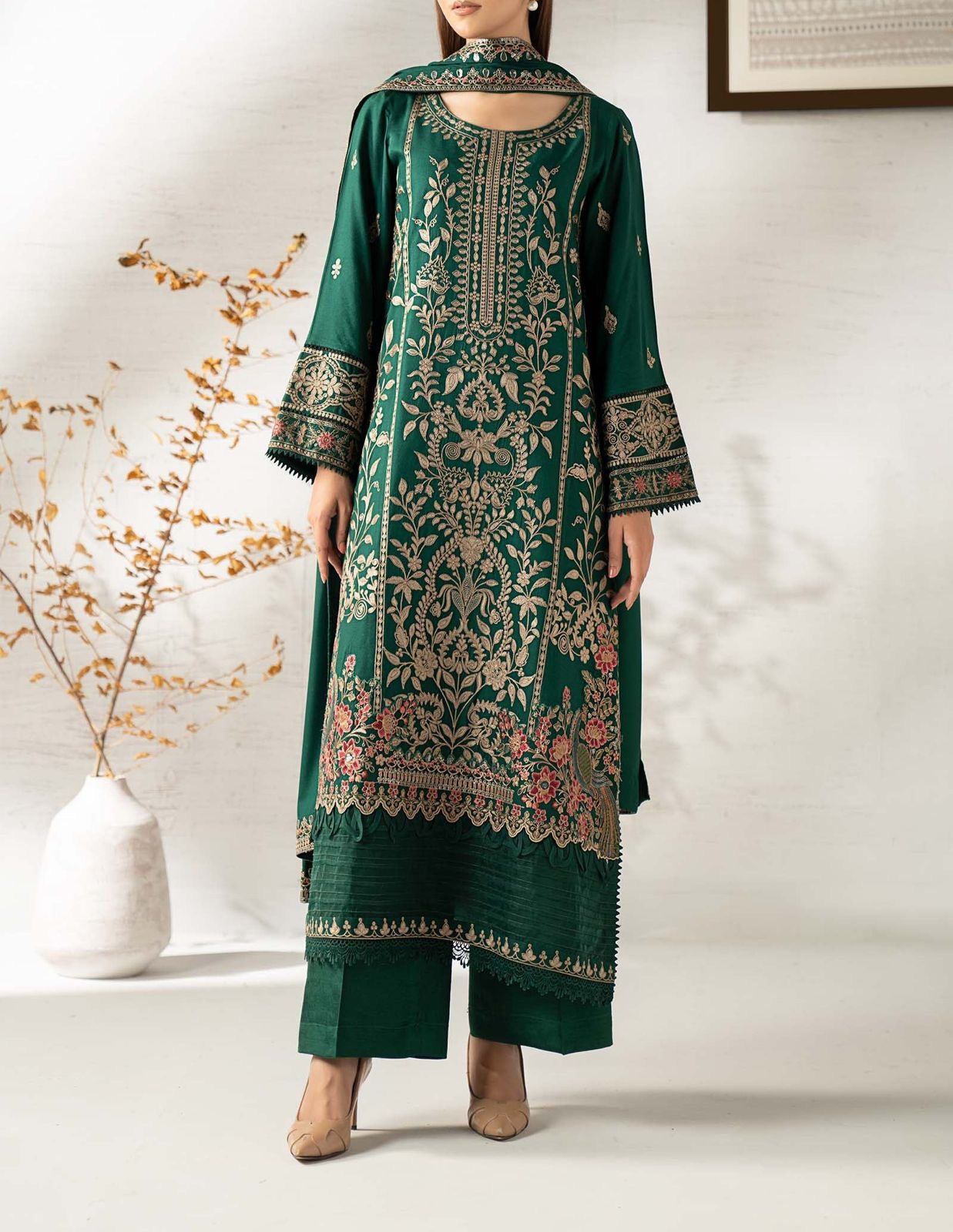 Maria B Lawn/Chiffon Party Wear 5379