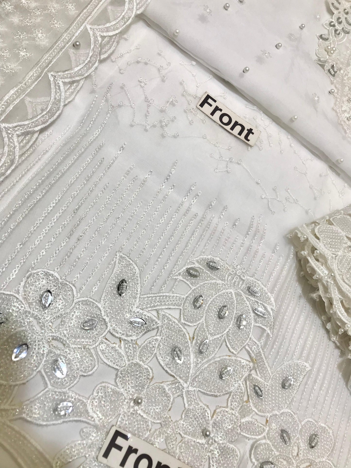 BAROQUE ORGANZA WEDDING WEAR hfv-4623
