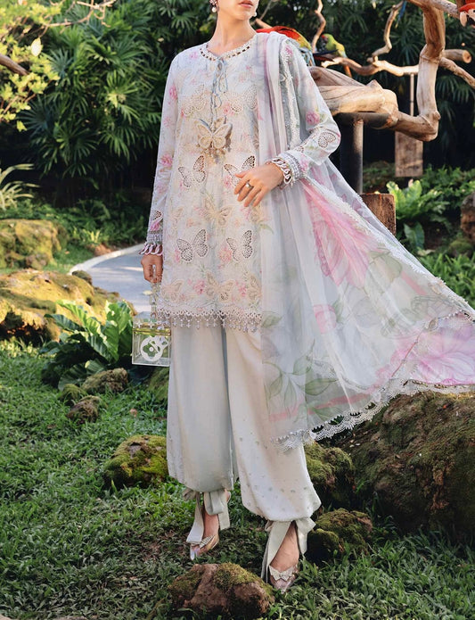 Maria B Butterfly Lawn Wear hfv-4646