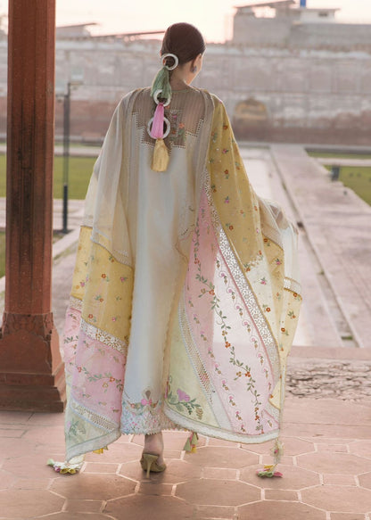 Crimson Lawn/Cotton Net Wedding Wear 5448