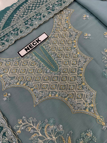 Nameera By Farooq Chiffon Wedding Wear 5471