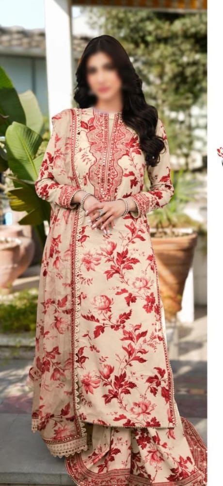 H FASHION VILLAS LAWN WEAR hfv-4609
