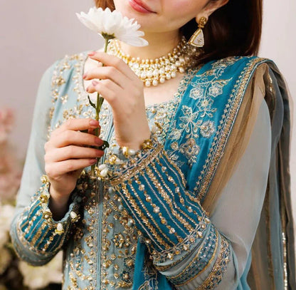 Charizma Chiffon/Net Wedding Wear 5313