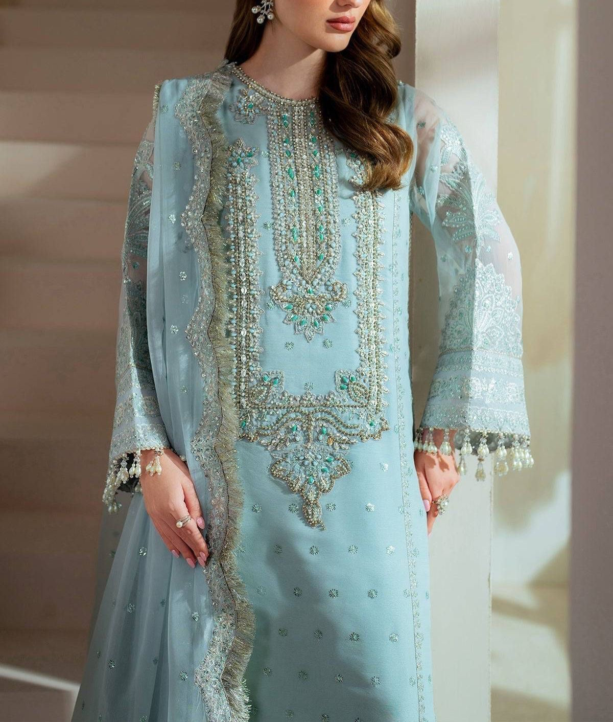 Alizeh Organza Party Wear 5356