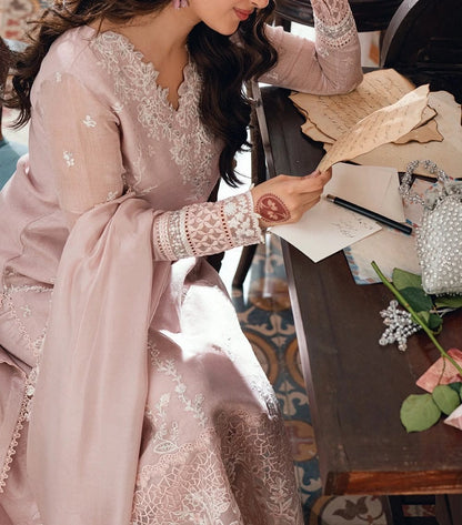 Azure Chiffon Party Wear 5482
