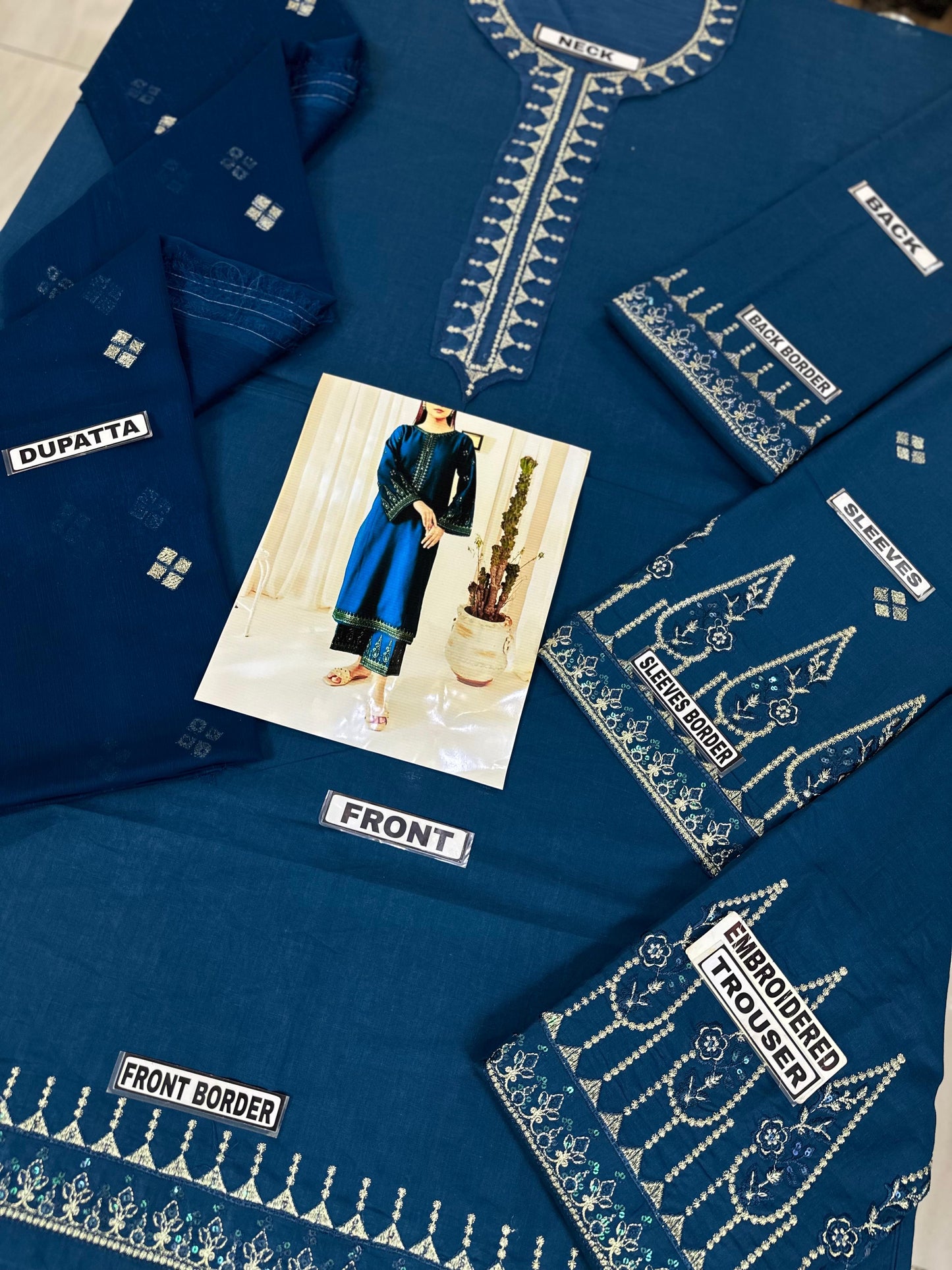 ZAIB LAWN/CHIFFON PARTY WEAR 5297