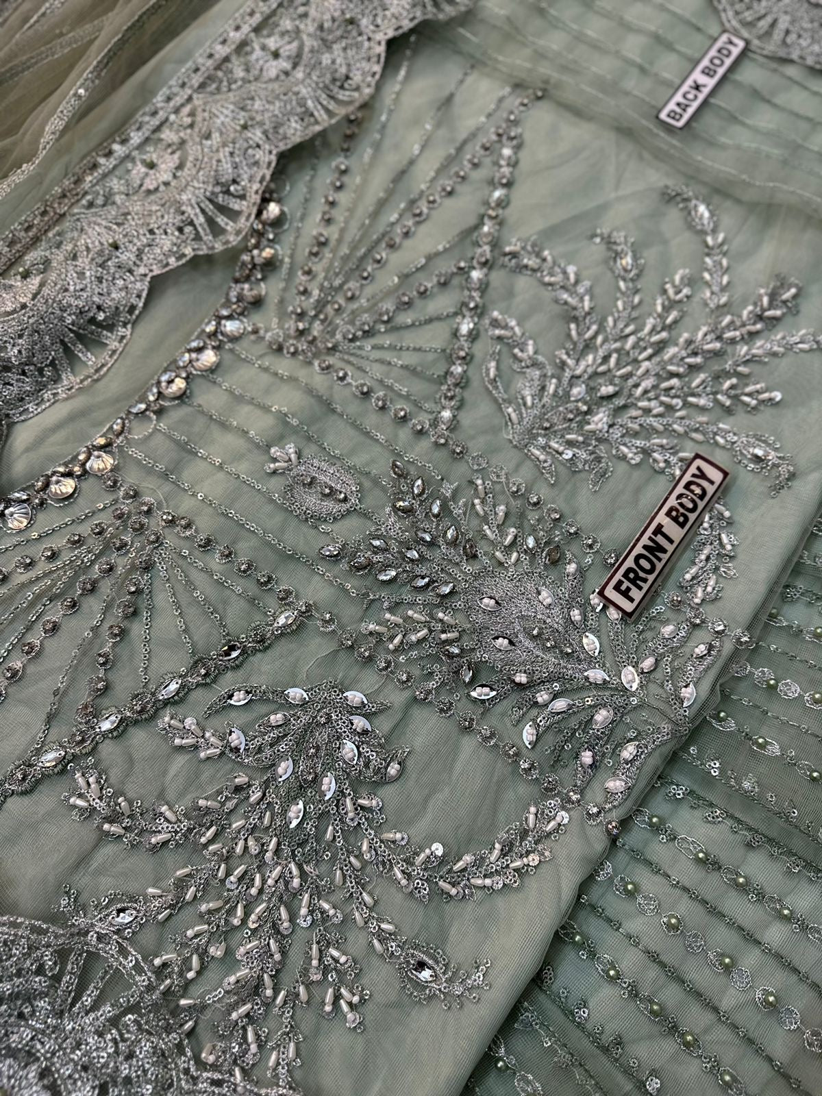 MARIA B NET MAXI BRIDAL WEAR
