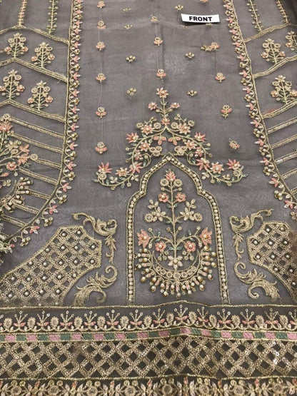 Agha Noor Organza Party Wear KSS-026