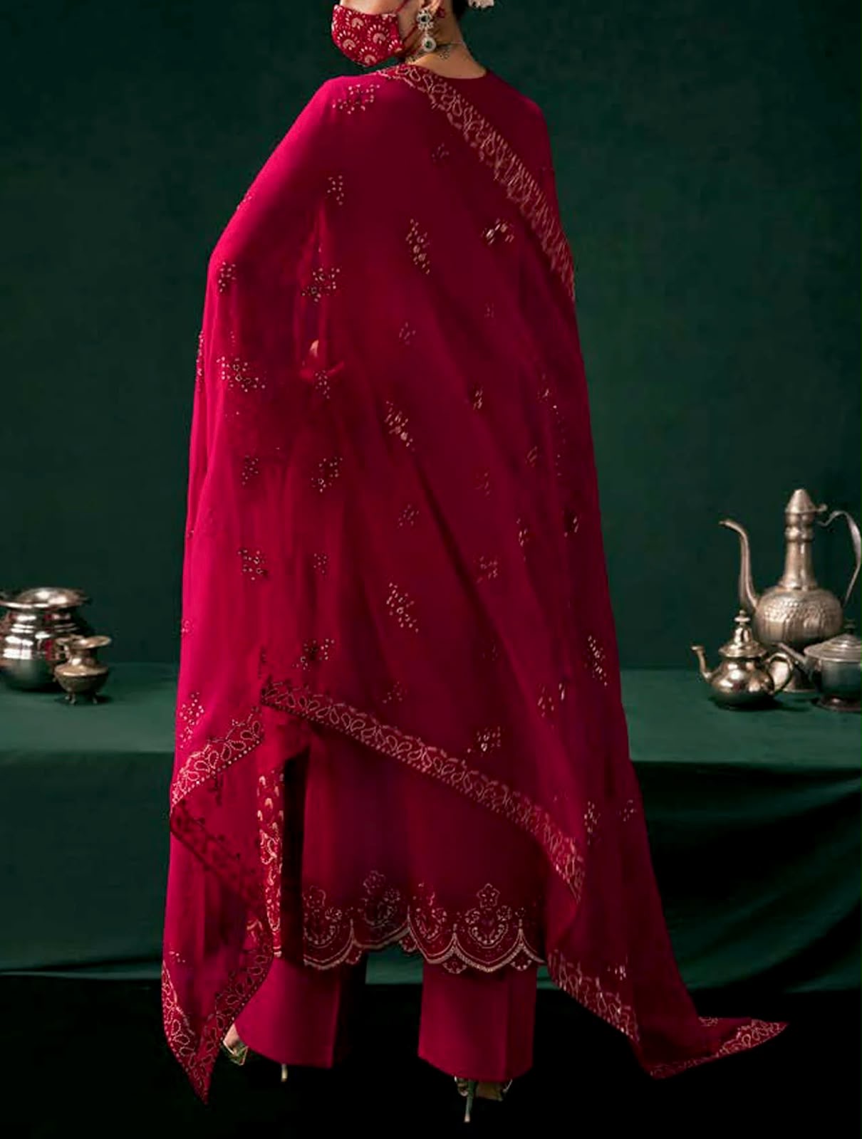 Flossie Chiffon Party Wear 5487
