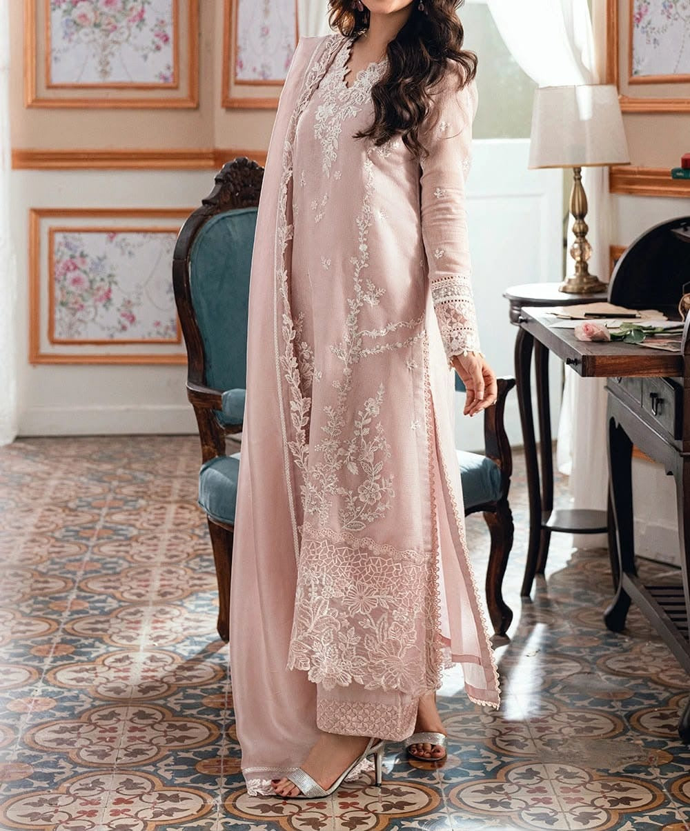 Azure Chiffon Party Wear 5482