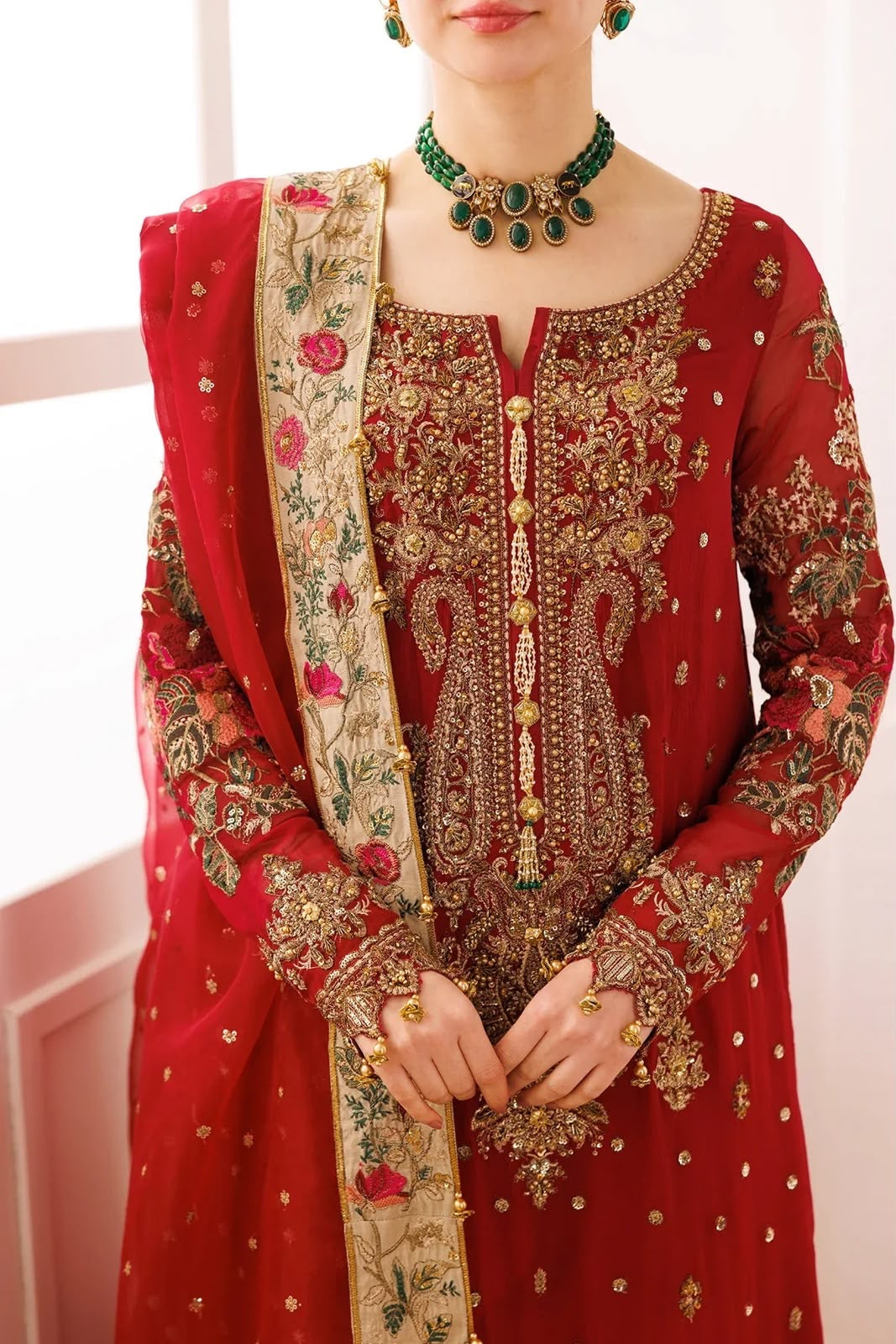 Charizma Chiffon/Organza Party Wear 5366