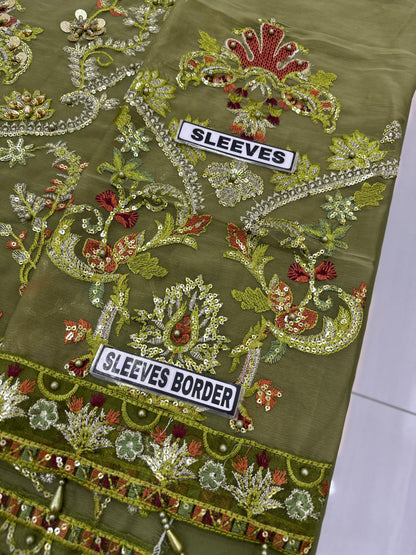 Husn-e-Suroshi Chiffon Party Wear SR-01