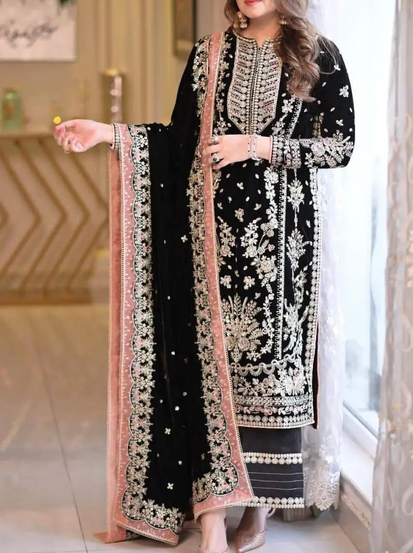 Aneelas Lawn/Chiffon Wedding Wear hfv-4644
