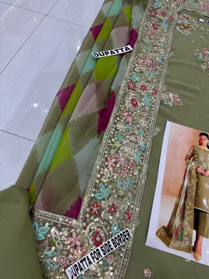 Farasha Chiffon Party Wear 5370