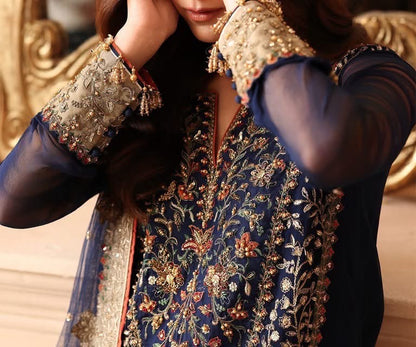 Charizma Chiffon Bridal Wear 5517