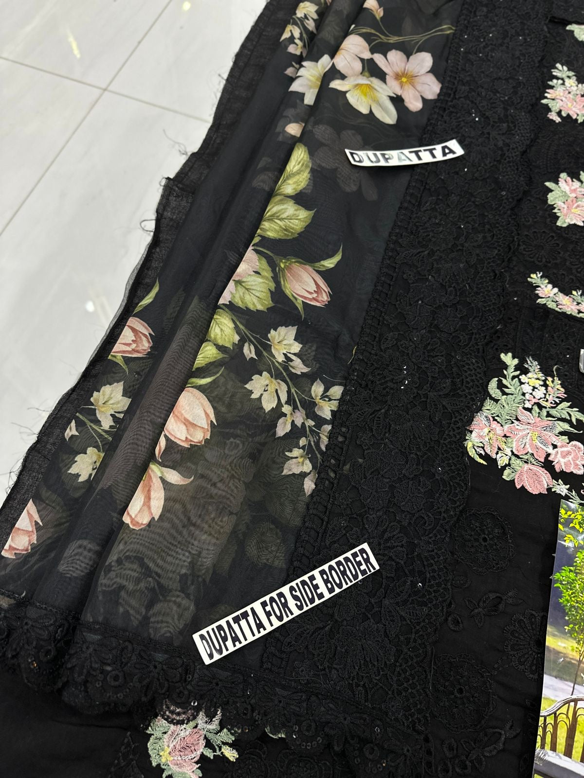 Elaf Lawn/Silk Wedding Wear 5447