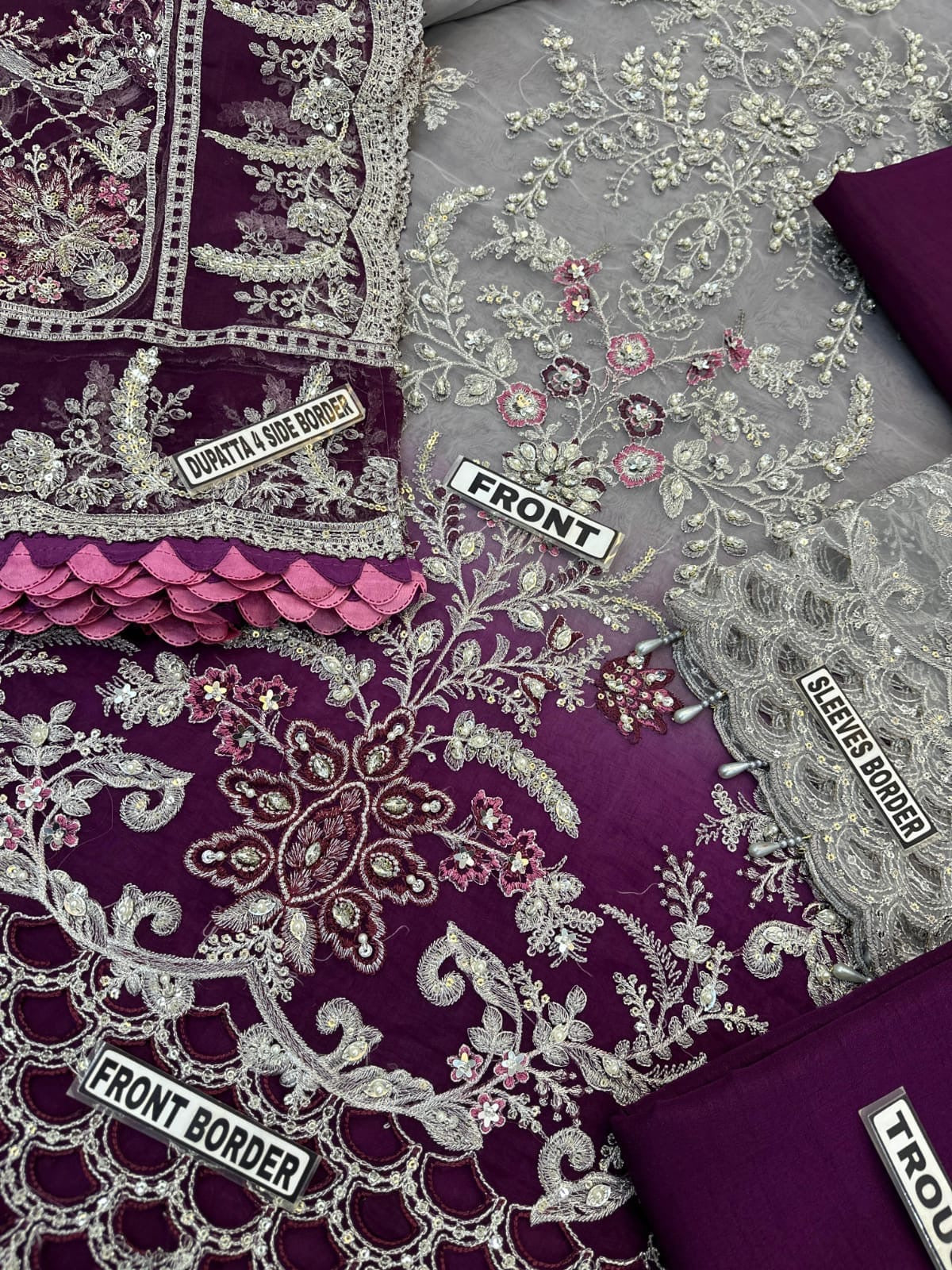 Maria B Orgnaza Wedding Wear KSS-191