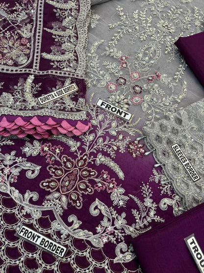 Maria B Orgnaza Wedding Wear KSS-191
