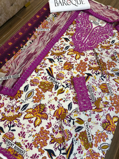 BAROQUE LAWN WEAR 5411