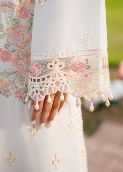 Elaf Chikankari Lawn/Chiffon Party Wear 5437