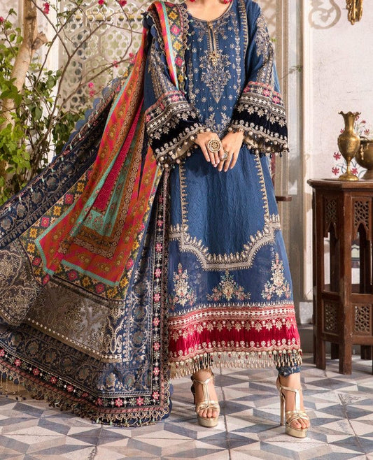 MARIA B CHIFFON/SILK WEDDING WEAR hfv-4619