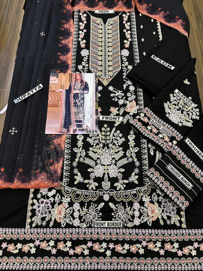 Aneelas Lawn Wear 5424