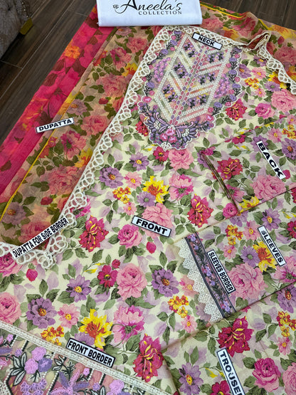 ANEELAS LAWN WEAR 5409