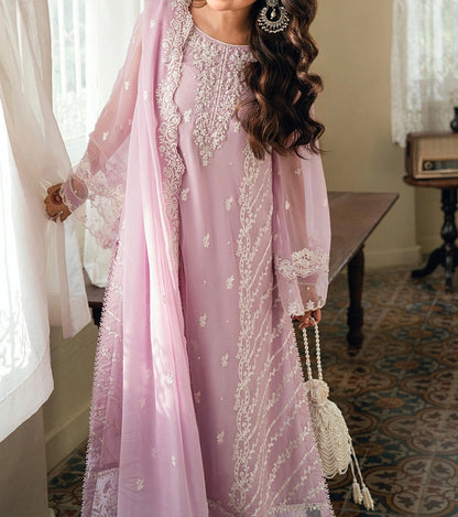Azure Chiffon Party Wear 5483