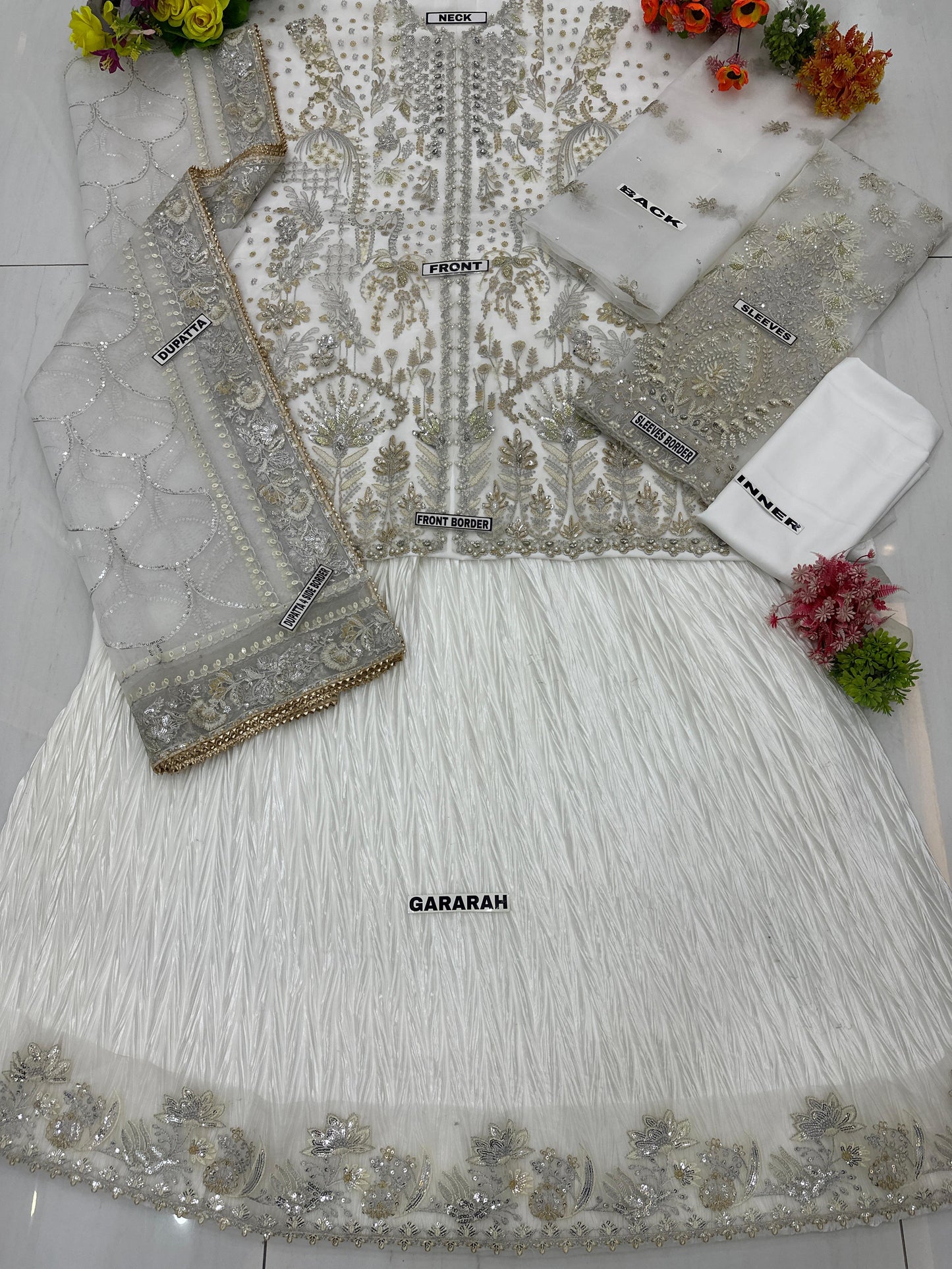 Suraya Organza Bridal Wear 5469