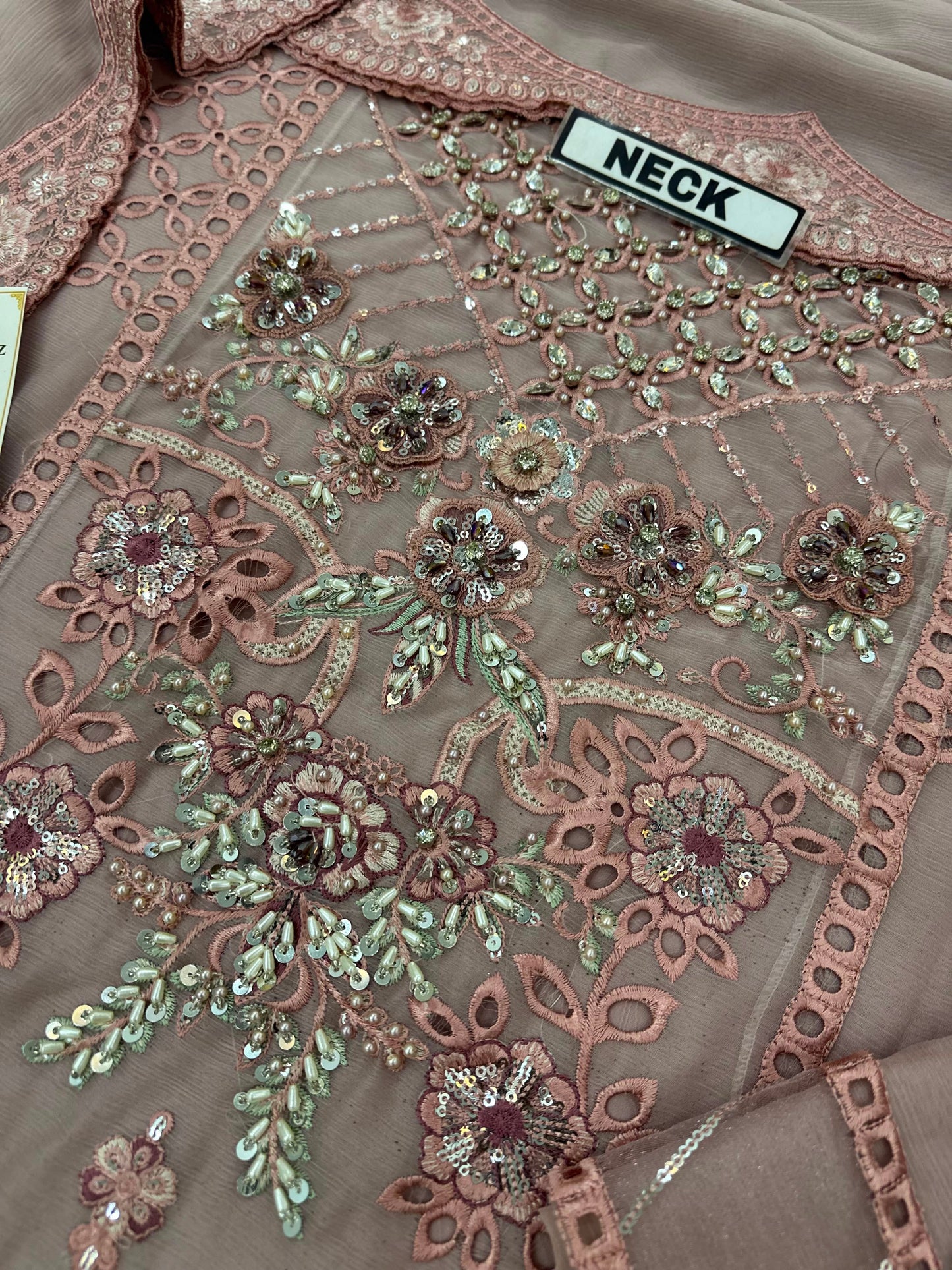 Maria B Chiffon Wedding Wear 5494