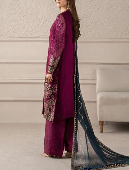 Maria B Chiffon Wedding Wear 5321
