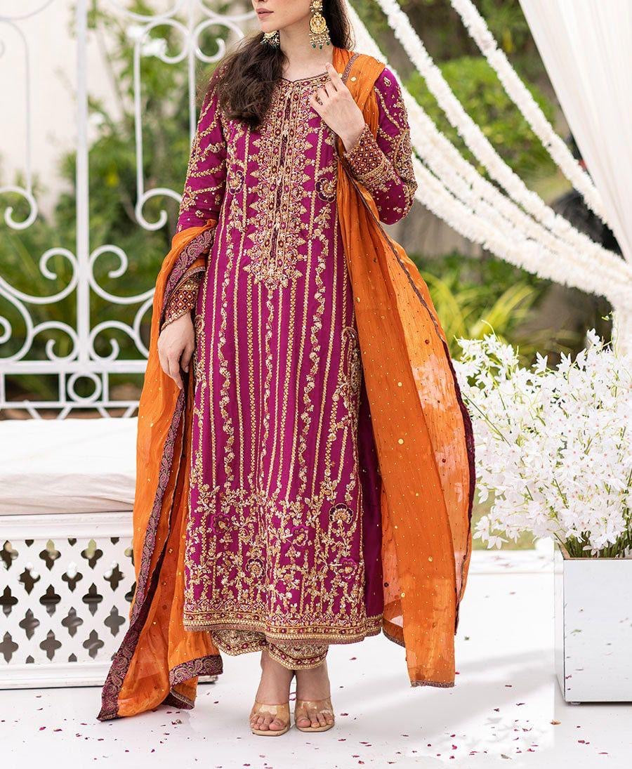 FARAH TALIB AZIZ CHIFFON WEDDING WEAR 5348