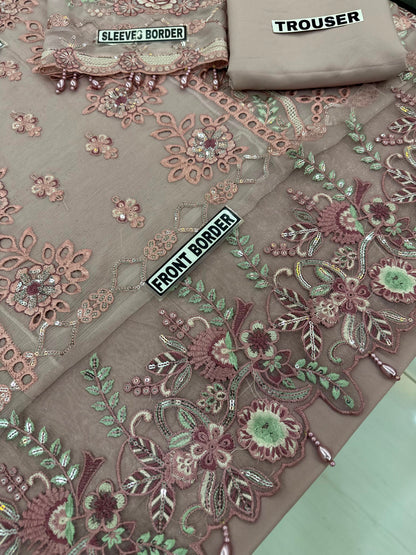 Maria B Chiffon Wedding Wear 5494