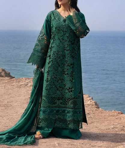Mahnur Lawn/Chiffon Party Wear 4648