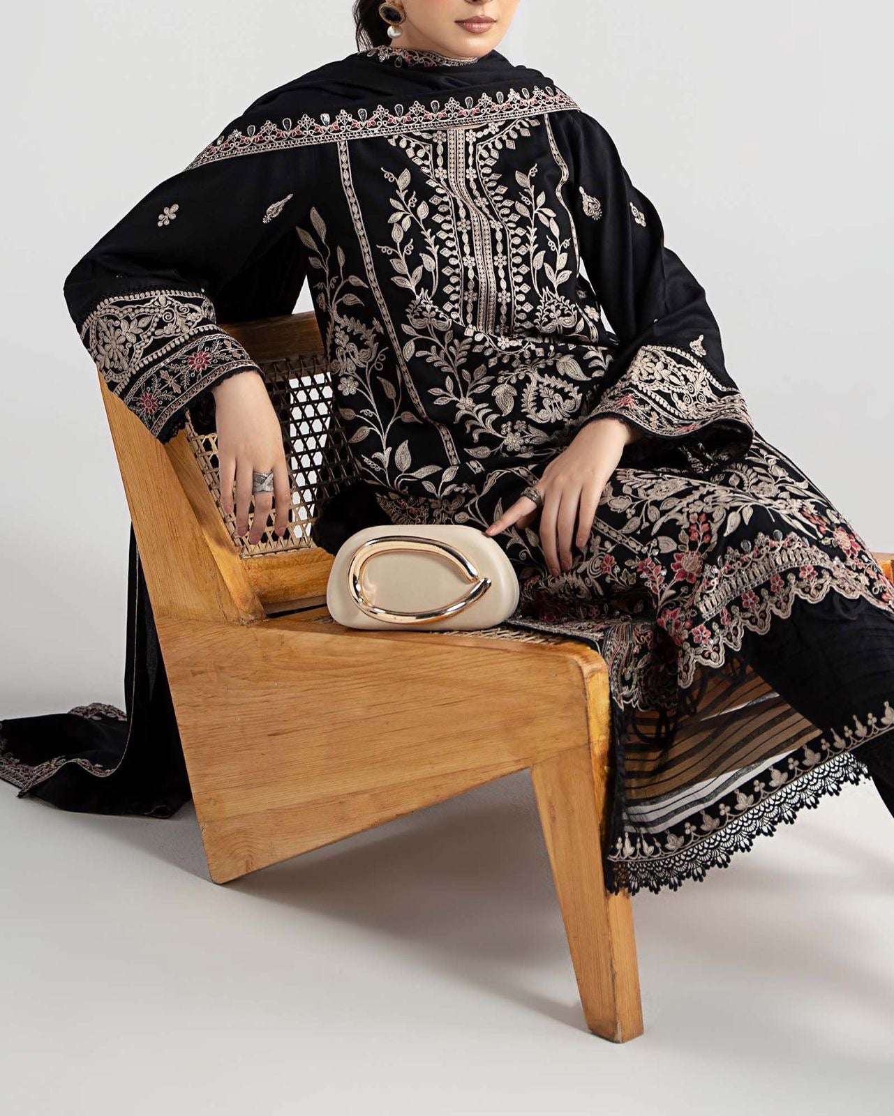 Maria B Lawn/Chiffon Party Wear 5380